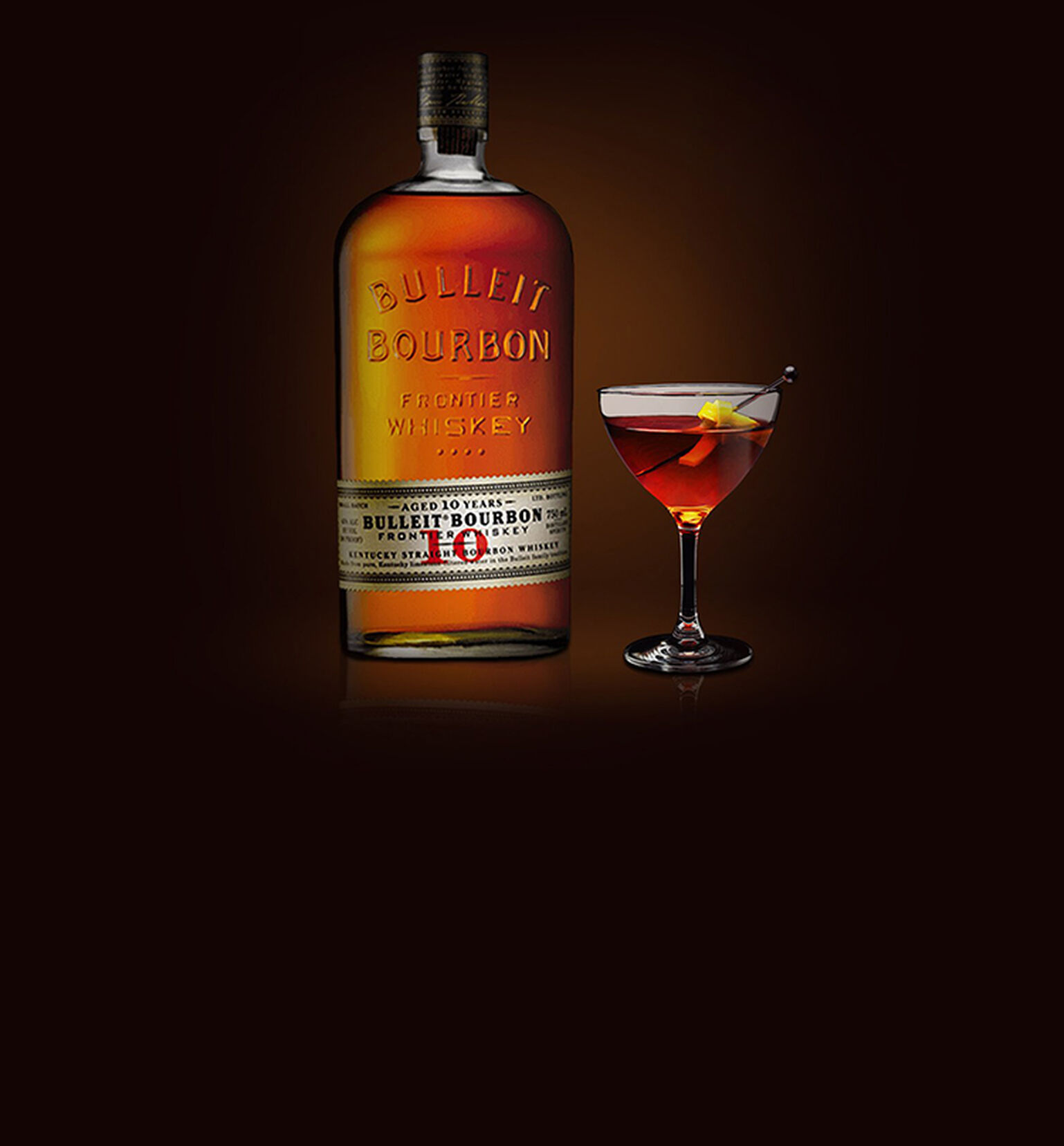The Bulleit Boulevardier Cocktail